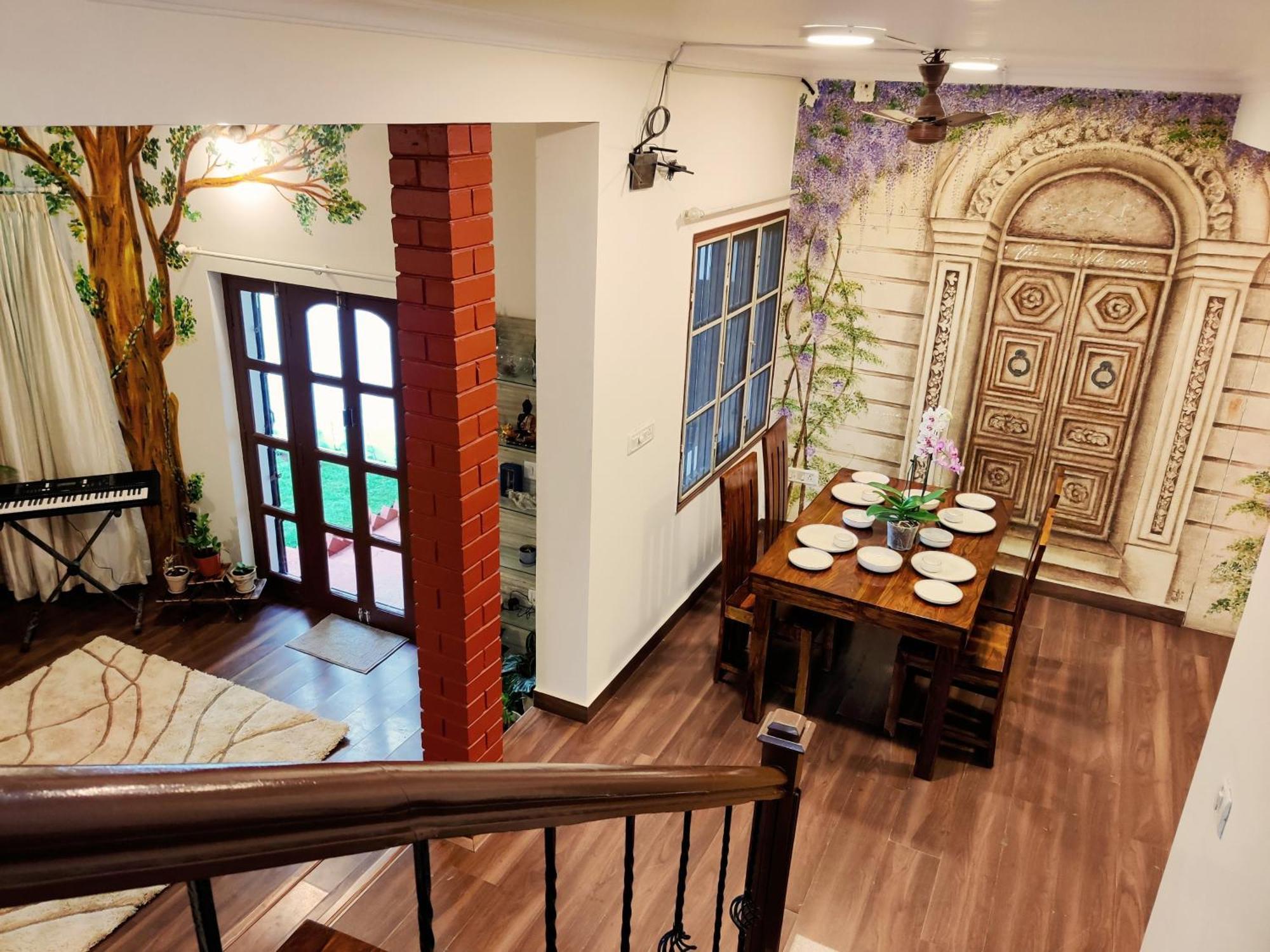 The Rustic Manor - Homestay Bangalore Luaran gambar